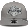 New Era NBA Los Angeles Lakers 9SEVENTY Stretch Snap Adjustable Cap Grey ONE