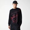 New Era NBA Chicago Bulls Knit Oversized Knit Sweater Black L