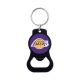WinCraft - NBA Black Bottle Opener Key Ring - Los Angeles Lakers MC