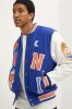 KARL KANI OG BLOCK PATCH COLLEGE JACKET NAVY/OFF WHITE