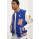 KARL KANI OG BLOCK PATCH COLLEGE JACKET NAVY/OFF WHITE