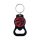 WinCraft - NBA Black Bottle Opener Key Ring - Toronto Raptors MC