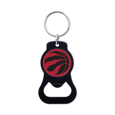 WinCraft - NBA Black Bottle Opener Key Ring - Toronto Raptors MC