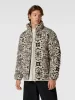 Karl Kani Og Paisley Teddy Puffer Jacket OFF WHITE/BLACK