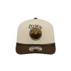 New Era Golden State Warriors NBA 2025 City Edition 9Seventy Stretch-Snap Cream/Brown