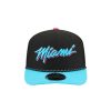 New Era MIami Heat Bulls NBA 2025 City Edition 9Seventy Stretch-Snap Black ONE