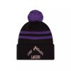 New Era Kids' Los Angeles Lakers 2025 City Edition Knit Beanie Black