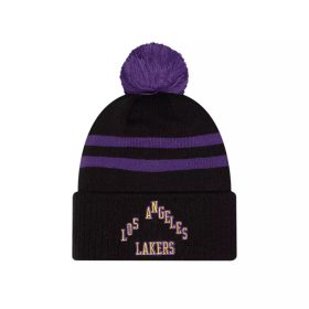   New Era Kids' Los Angeles Lakers 2025 City Edition Knit Beanie Black