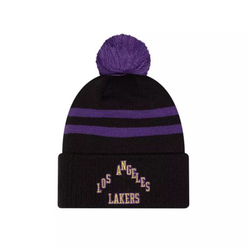 New Era Kids' Los Angeles Lakers 2025 City Edition Knit Beanie Black