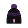 New Era Kids' Los Angeles Lakers 2025 City Edition Knit Beanie Black