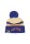 New Era  Pom Pom Hat NBA Ce Knit New York Knicks Original Team Colors Blue