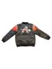 New Era Toronto Raptors 2025/26 City Edition Full Snap Satin Jacket Black L