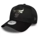New Era 9FORTY Aframe NBA Metallic Chicago Bulls Cap Black