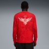 Puma LaMelo Supernova Long Sleeve Printed Tee Red-AOP