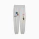 Puma Hooptopia Graphic Sweatpants Light Gray Heath XL