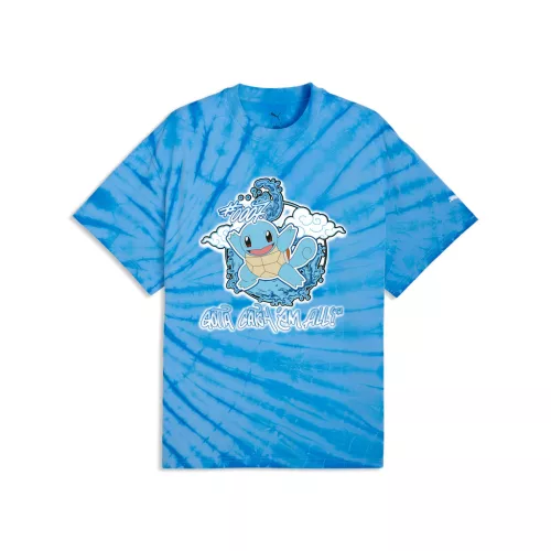 PUMA x POKÉMON Squirtle Oversized Tee Team Light Blue M