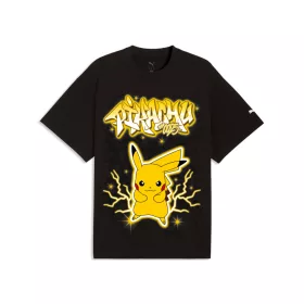 PUMA x POKÉMON Pikachu Oversized Tee Black