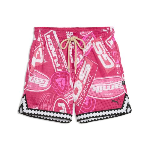 Puma X Fast & Furious Rev. Mesh Short 6In Pink XXL