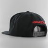 MITCHELL & NESS NBA VANCOUVER GRIZZLIES WOOL SOLID SNAPBACK BLACK