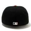 New Era MLB 59Fifty Authentic Cap Baltimore Orioles  BLACK/ORANGE