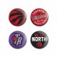 WinCraft - NBA Button 4 Pack - Toronto Raptors MC