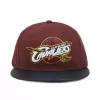New Era Team PU Canvas Cap Cleveland Cavaliers BURGUNDY