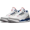 AIR JORDAN 3 RETRO OG SHOE WHITE/FIRE RED-TRUE BLUE-CEMENT GREY
