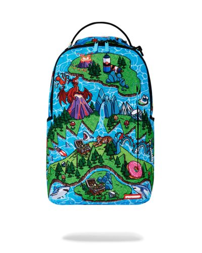 Sprayground Shark Island Mayhem Blue One