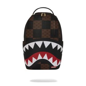Sprayground Enlarged Checks Paris Backpack Brown