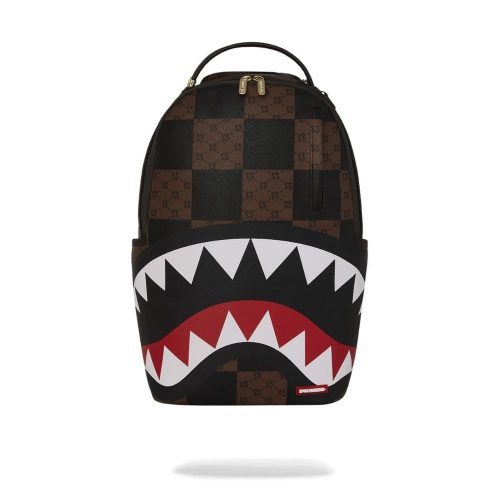 Sprayground Enlarged Checks Paris Backpack Brown