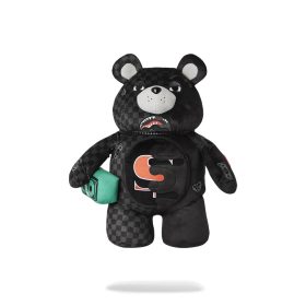 Sprayground Unfinished Shark Teddy Bear Black