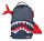 Sprayground Shark Smashed Through Dlx Backpack Multicolor