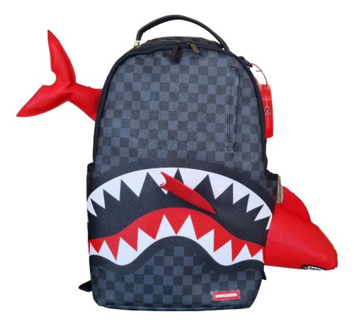 Sprayground Shark Smashed Through Dlx Backpack Multicolor