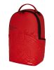Sprayground Shark Central Red Shark Drip Dlxsv Backpack Red ONE