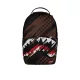 Sprayground Smeared Grunge Backpack Brown