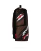 Sprayground Smeared Grunge Backpack Brown ONE