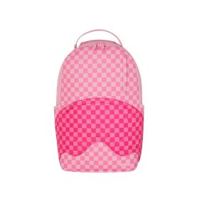 Sprayground Pink Sharks In Paris Patch Backpack Pink