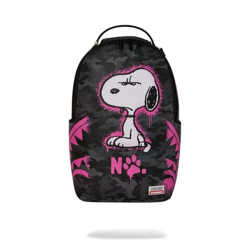 Sprayground Snoopy Pink Stencil Backpack Black/Pink ONE