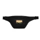 Sprayground Gold Brick Luxe Savvy Crossbody Black