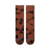 STANCE DYED CREW BROWN