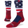 STANCE AMERICAN CREW RED