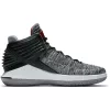 Air Jordan XXXII  BLACK/UNIVERSITY RED-WHITE-CEMENT GREY