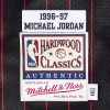 MITCHELL & NESS NBA CHICAGO BULLS 1996 MICHAEL JORDAN #23 AUTHENTIC JERSEY BLACK PINSTRIPE
