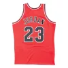 MITCHELL & NESS NBA CHICAGO BULLS MICHAEL JORDAN AUTHENTIC JERSEY RED