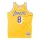 MITCHELL & NESS NBA LOS ANGELES LAKERS KOBE BRYANT '96-'97 AUTHENTIC JERSEY LIGHT GOLD