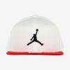 JORDAN PRO JUMPMAN SNAPBACK WHITE/UNIVERSITY RED/BLACK/BLACK