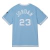MITCHELL & NESS NCAA SHOOTING SHIRT NORTH CAROLINA 1983 MICHAEL JORDAN LIGHT BLUE L