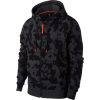 NIKE LEBRON CAMO FZ HOODIE ANTHRACITE/TEAM ORANGE