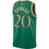 NBA X NIKE BOSTON CELTICS GORDON HAYWARD SWINGMAN CITY EDITION JERSEY 19 CLOVER/CLUB GOLD/HAYWARD GORDON