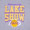 MITCHELL & NESS LOS ANGELES LAKERS LAKE SHOW TEE GREY